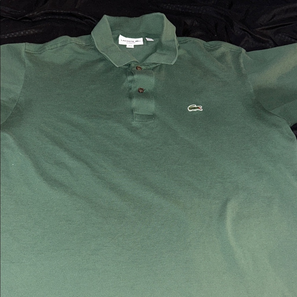 Lacoste Men's Polo Shirt in Forest Green
